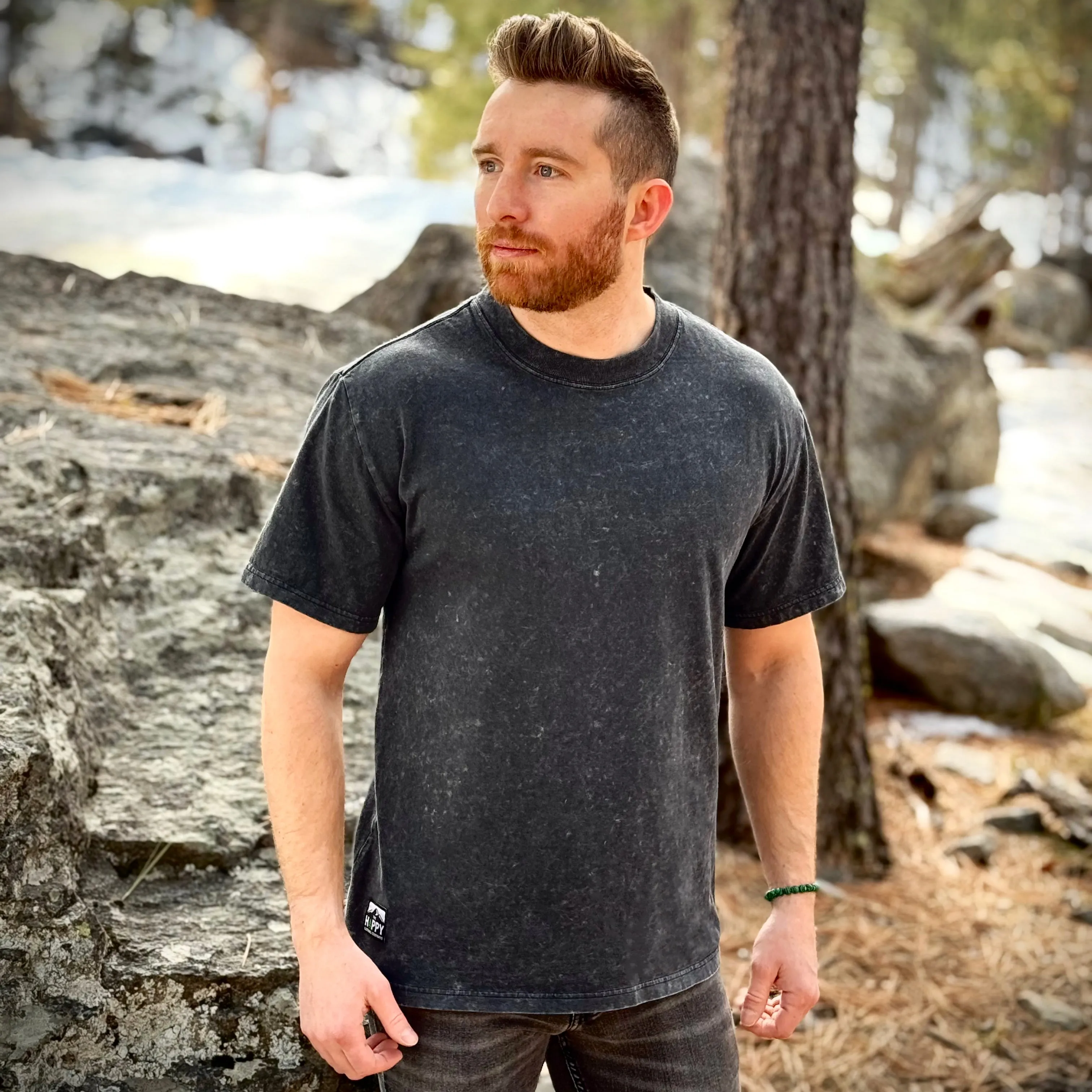 Heavyweight Oversized Stone Wash Cotton Tee
