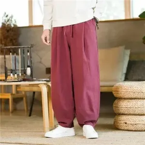 Herren Zen Reparatur Lange Hosen reine Entspannung