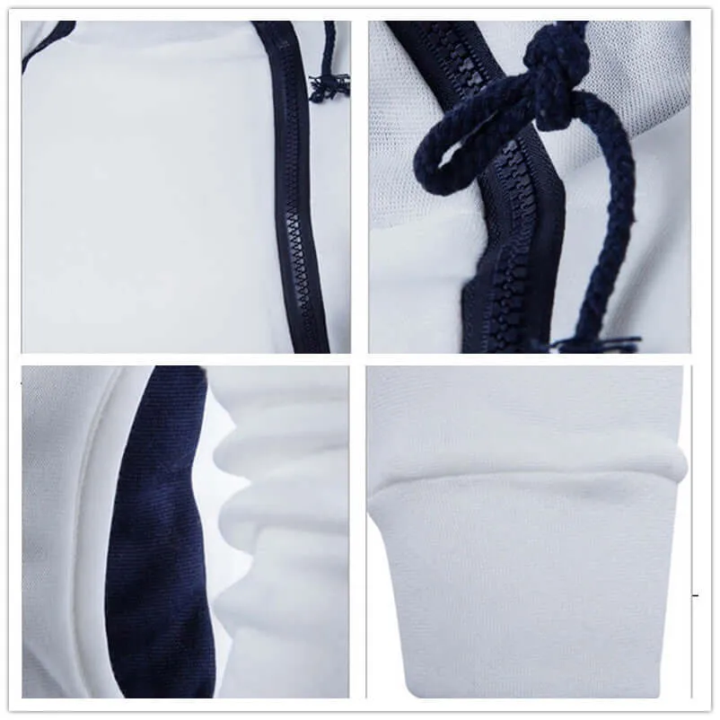 High neck hoodies for men