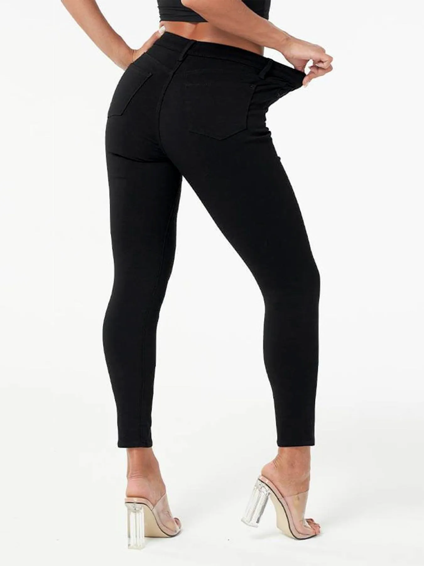 High Waist Skinny Women's Street Hipster Jeans