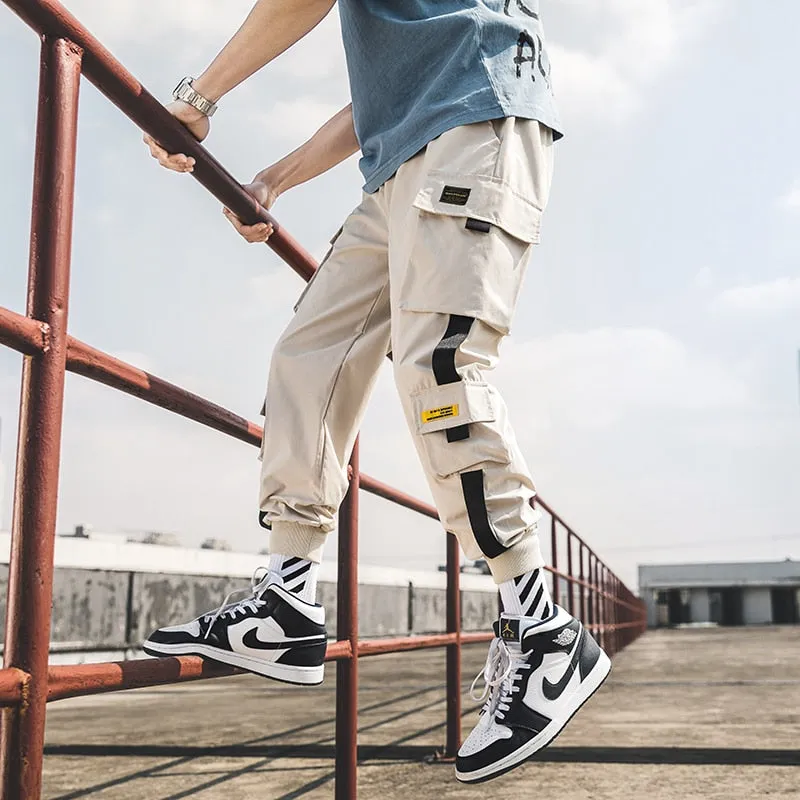 Hip Hop Cargo Pants Men