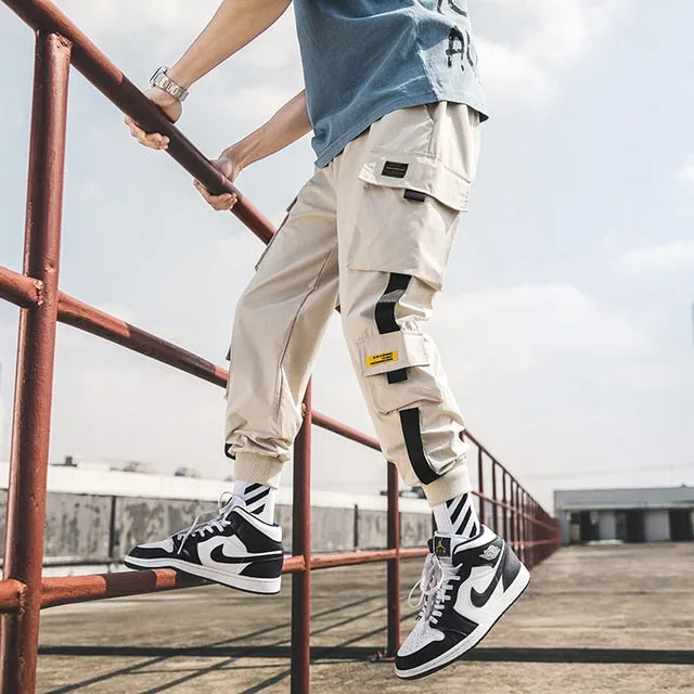 Hip Hop Cargo Pants Men