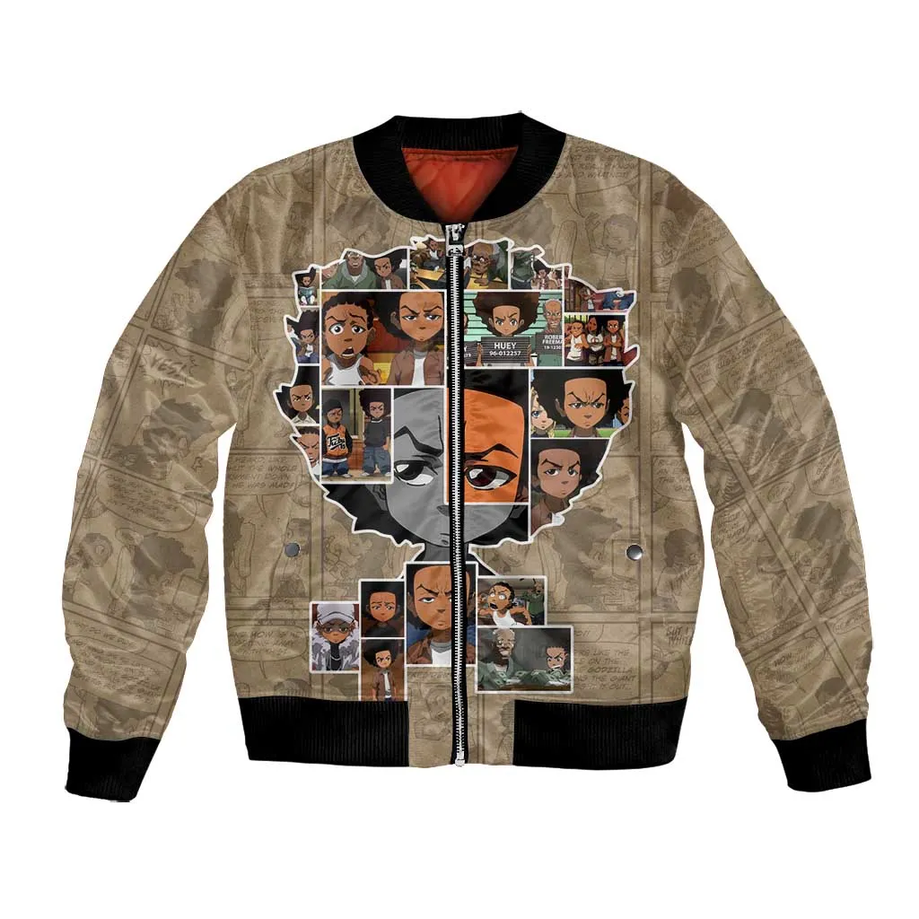 Honoring Huey Freeman - African American Bomber Jacket DT02