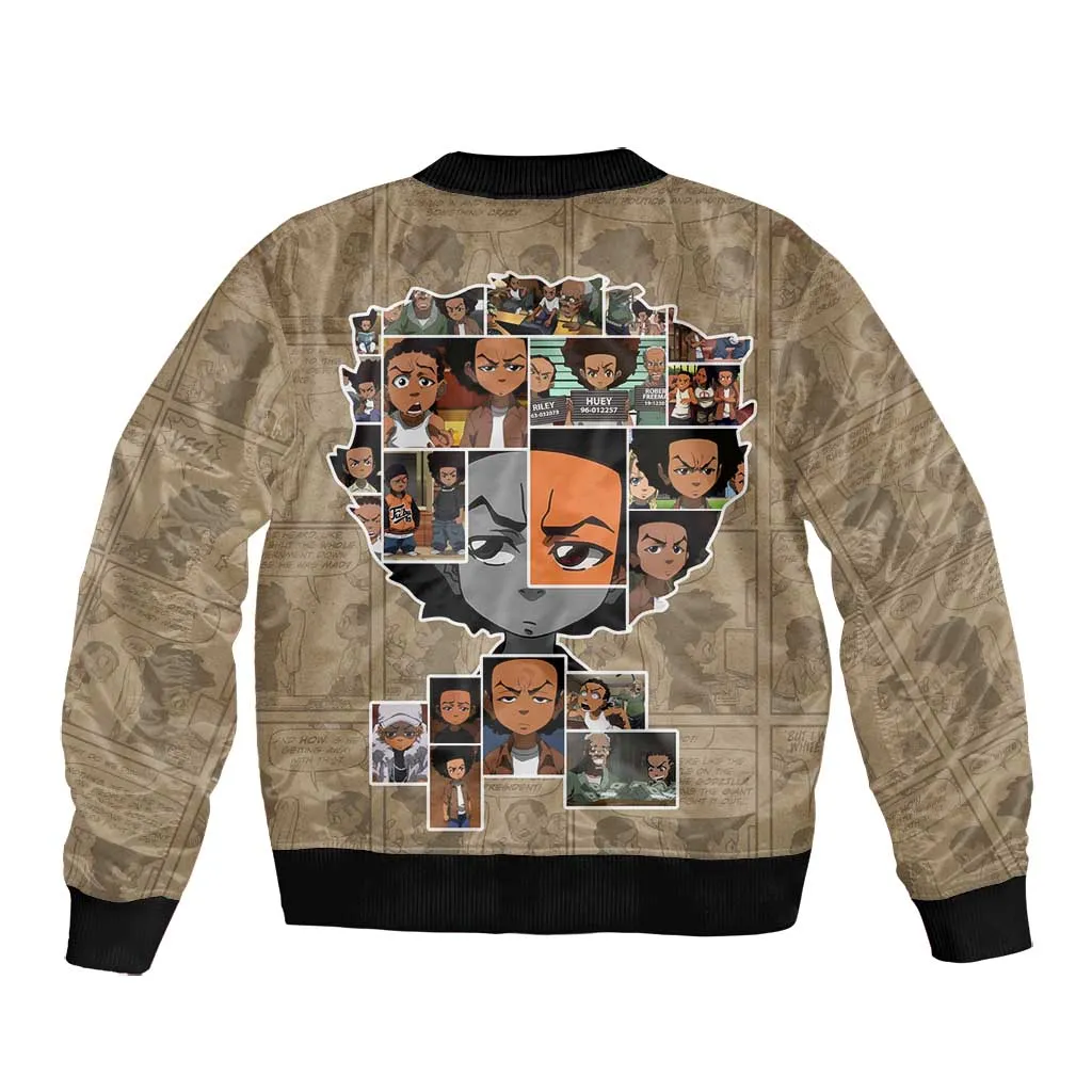 Honoring Huey Freeman - African American Bomber Jacket DT02