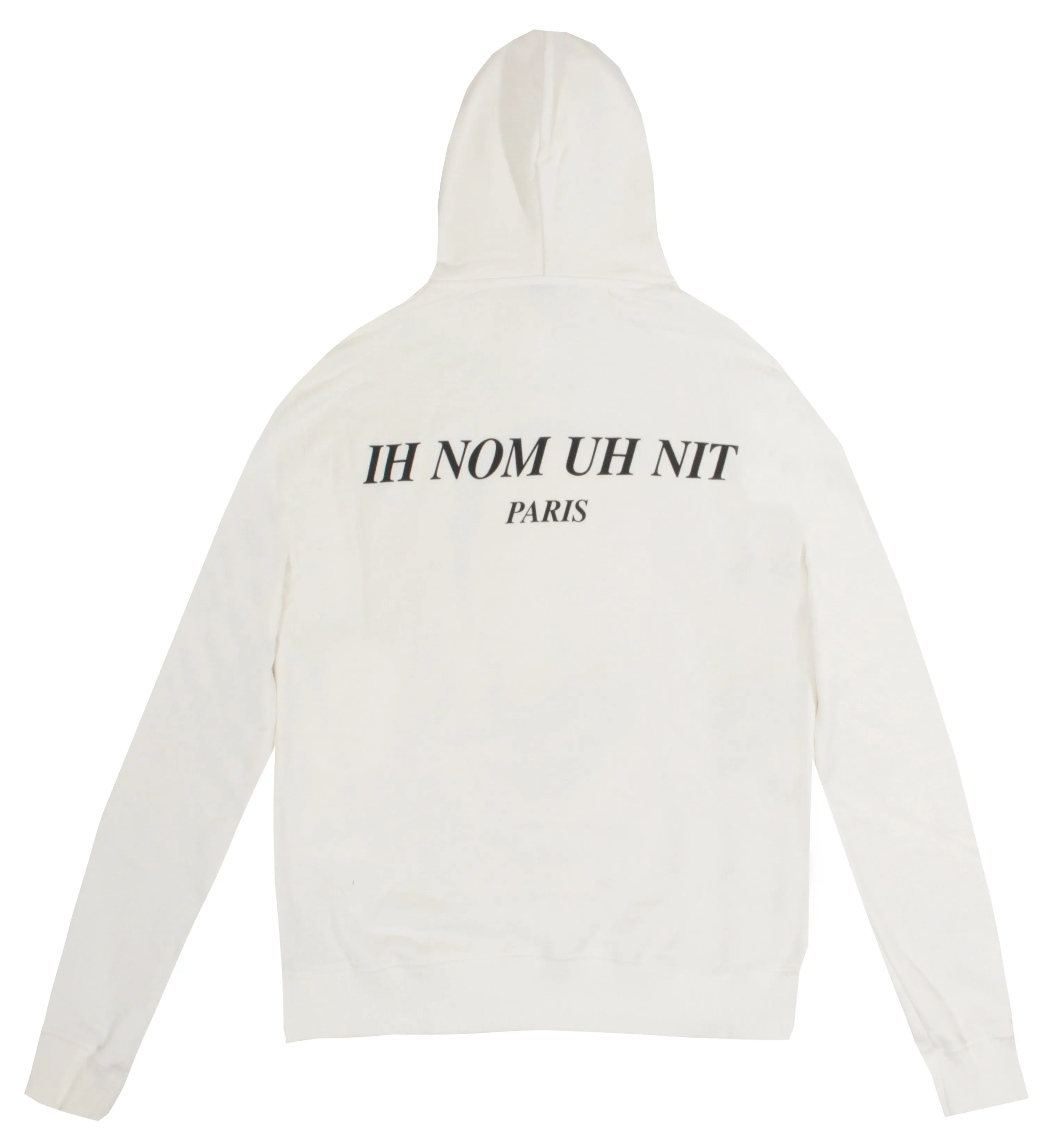 Hoodie Mask On 21 W/ Logo - White