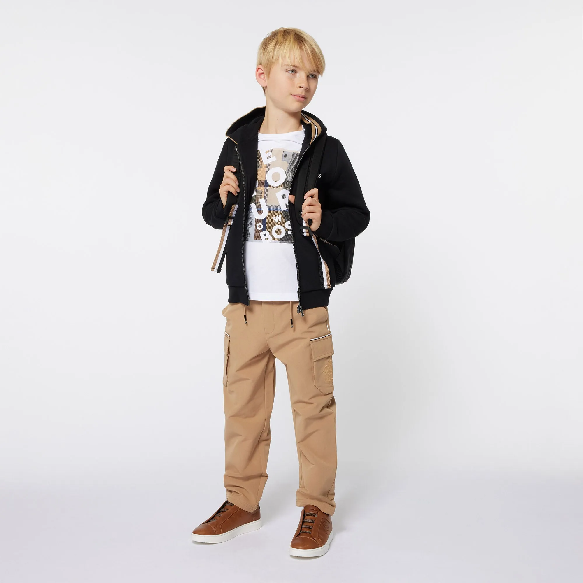 Hugo Boss Brown Cargo Pants