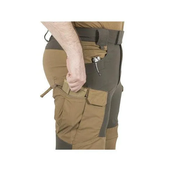 HYBRID OUTBACK PANTS - Coyote / Black A