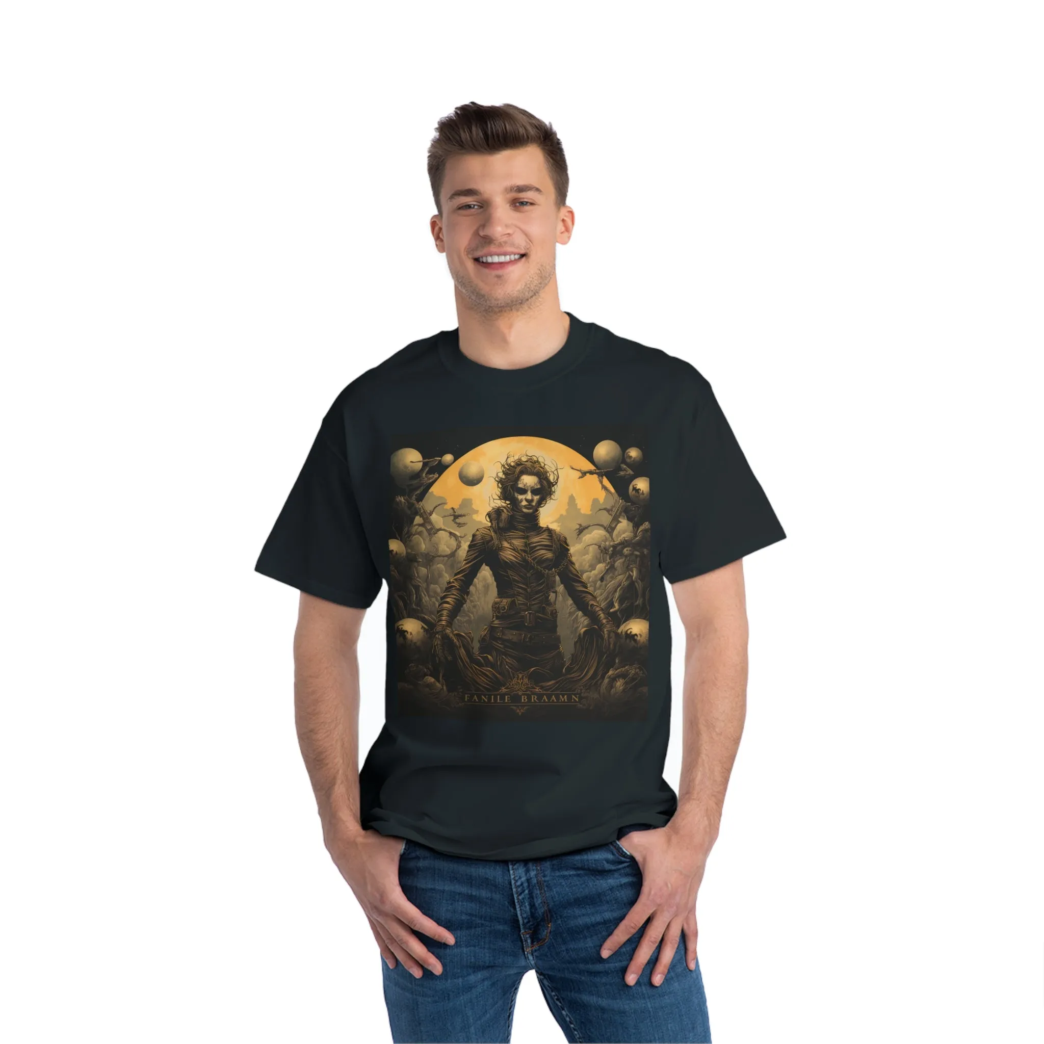 I am Self Reiliant Beefy-T®  Short-Sleeve T-Shirt