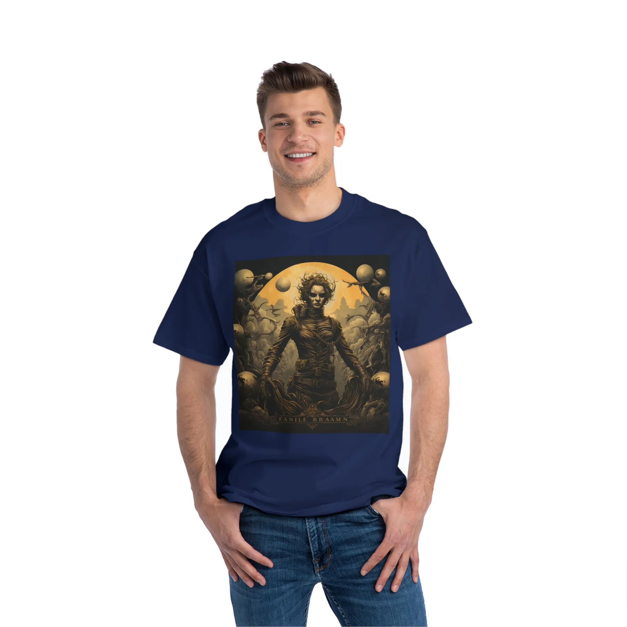 I am Self Reiliant Beefy-T®  Short-Sleeve T-Shirt