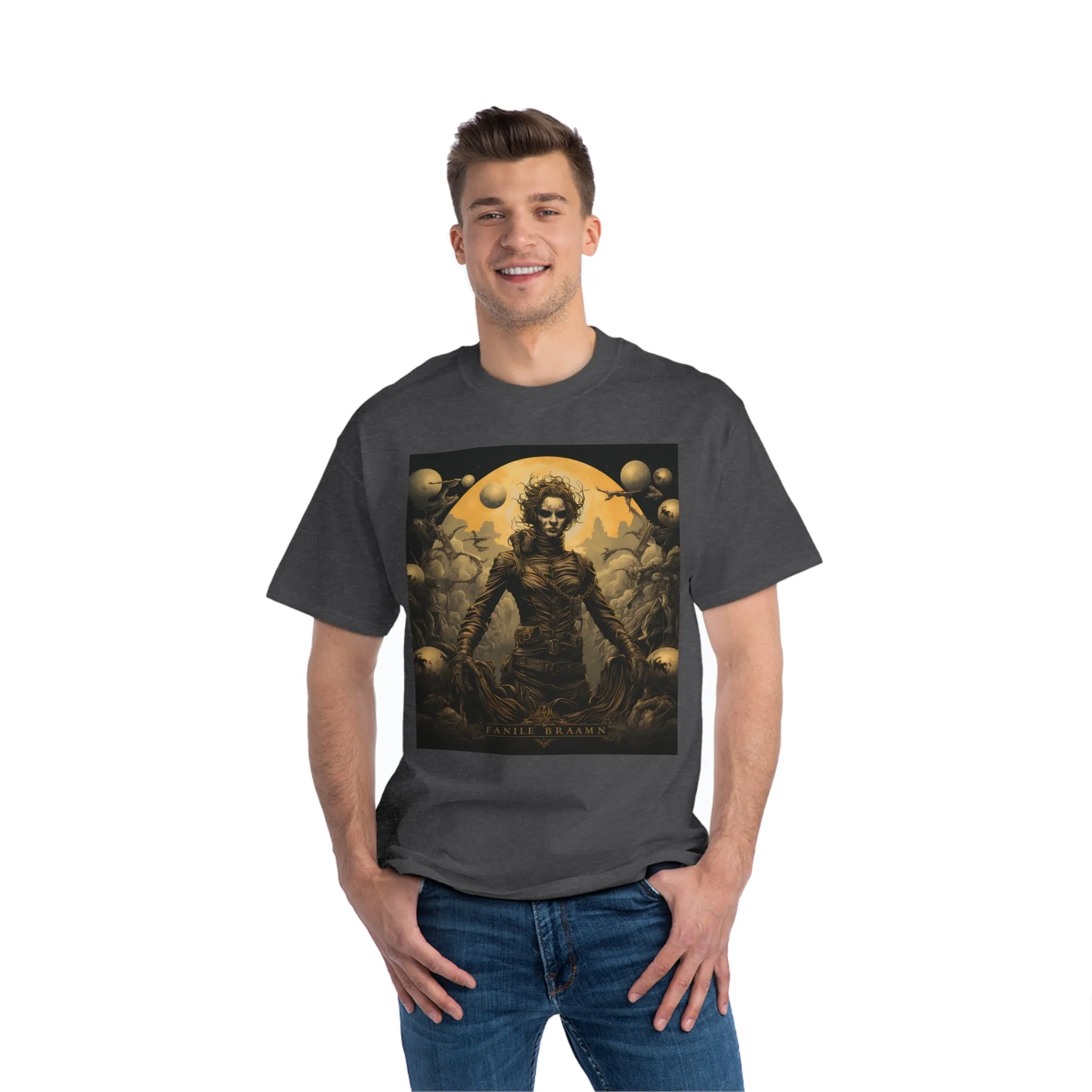 I am Self Reiliant Beefy-T®  Short-Sleeve T-Shirt