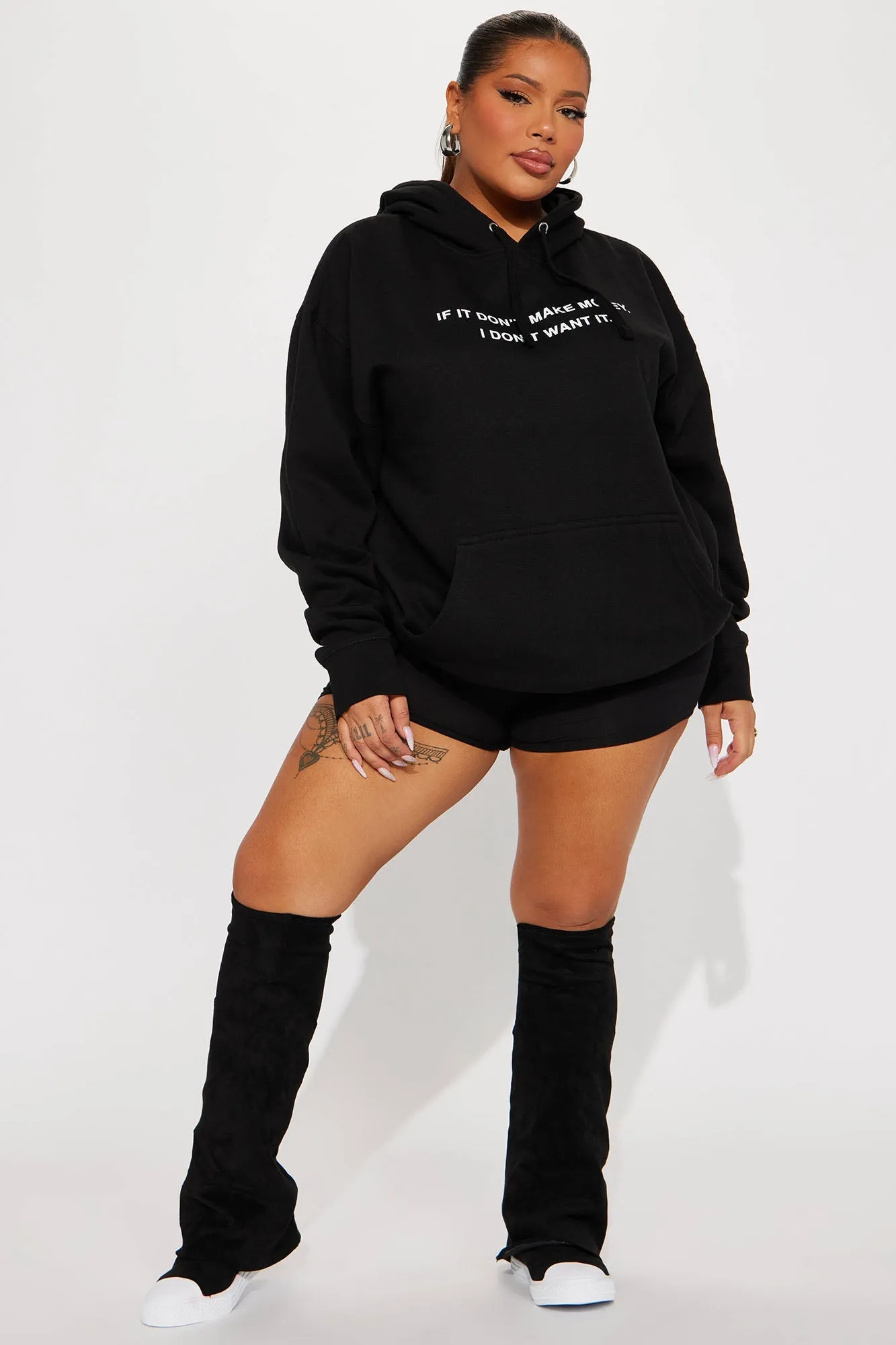 If It Don't Make Money Hoodie - Black