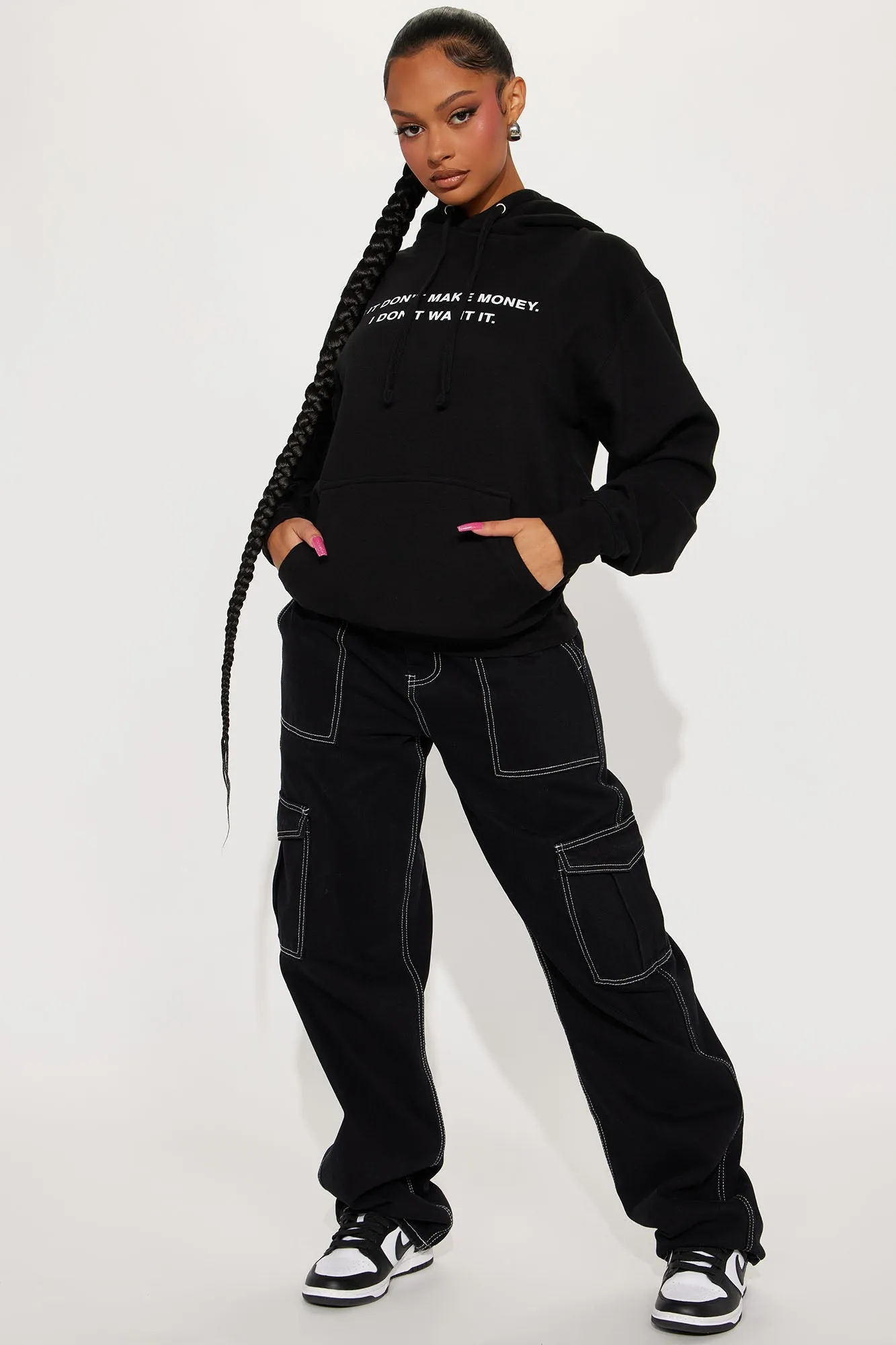 If It Don't Make Money Hoodie - Black