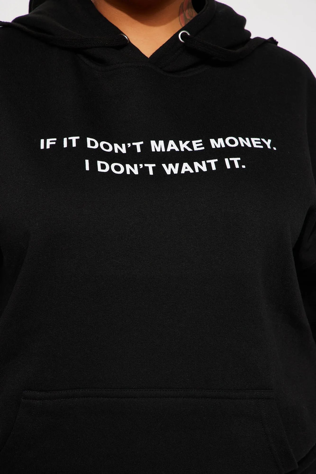 If It Don't Make Money Hoodie - Black