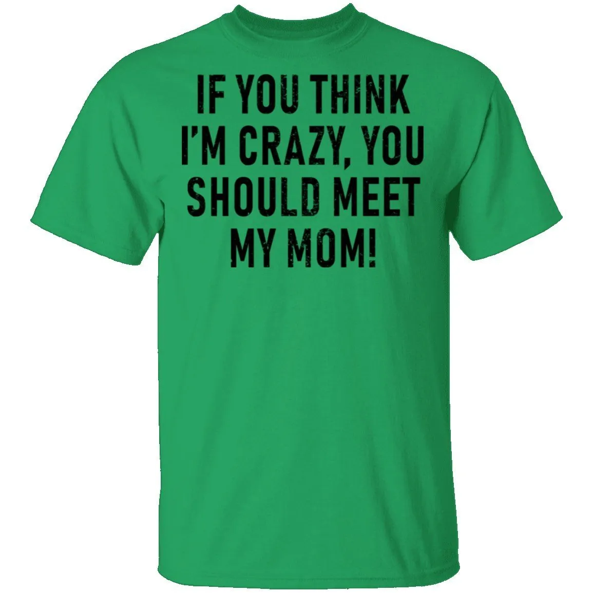 If You Think I'm Crazy You Should Meet My Mom T-Shirt