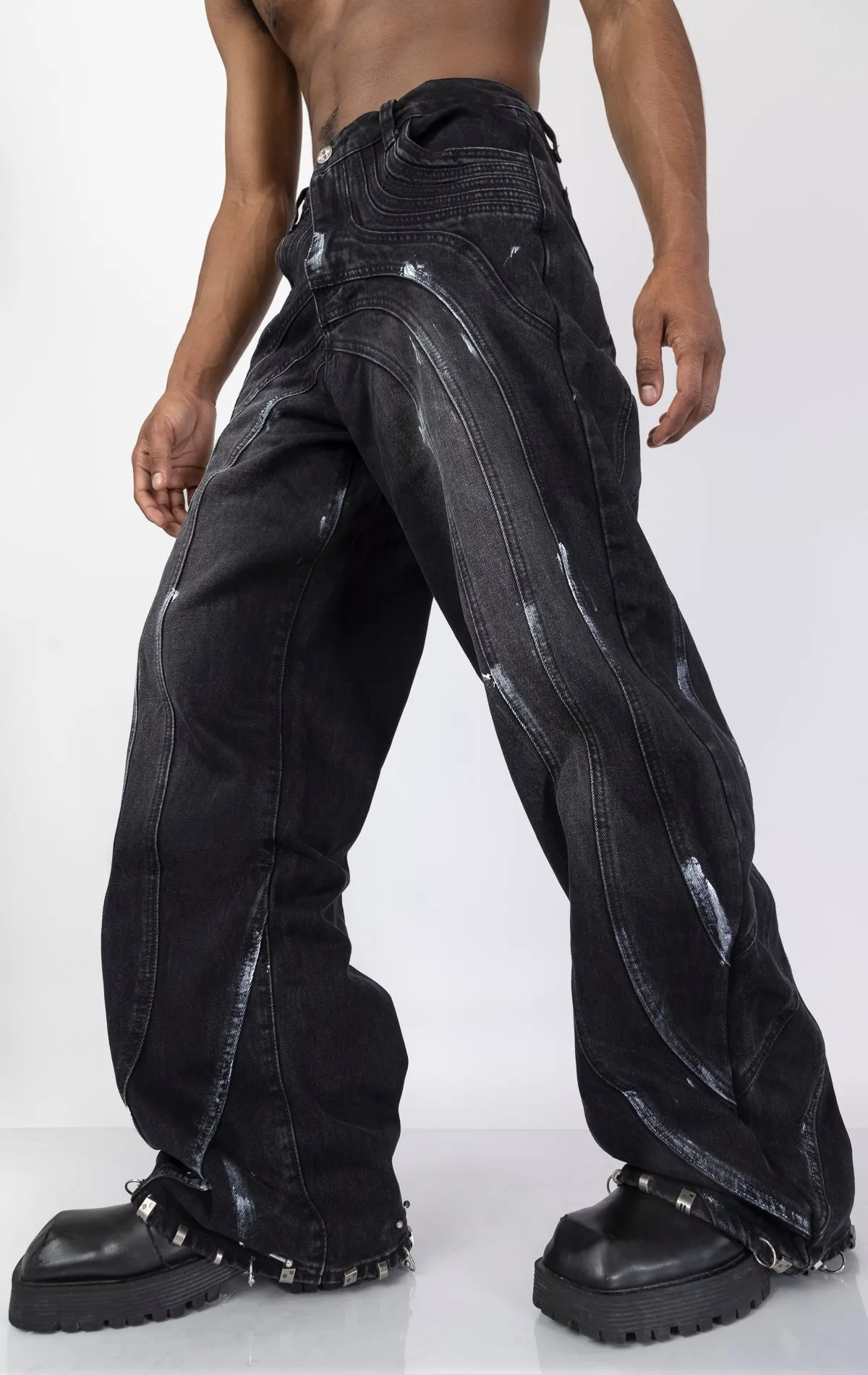 Iron Grey Piercing Baggy