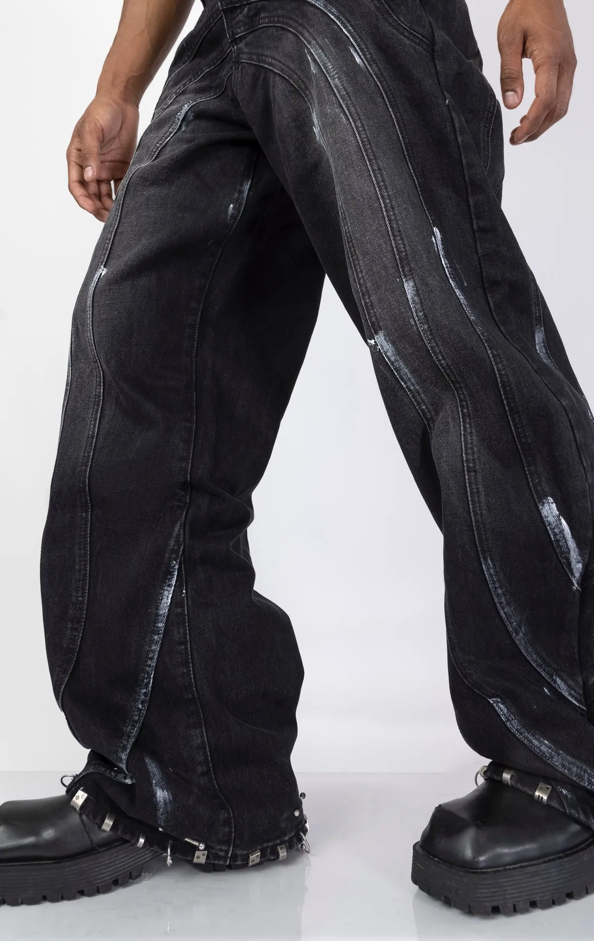 Iron Grey Piercing Baggy