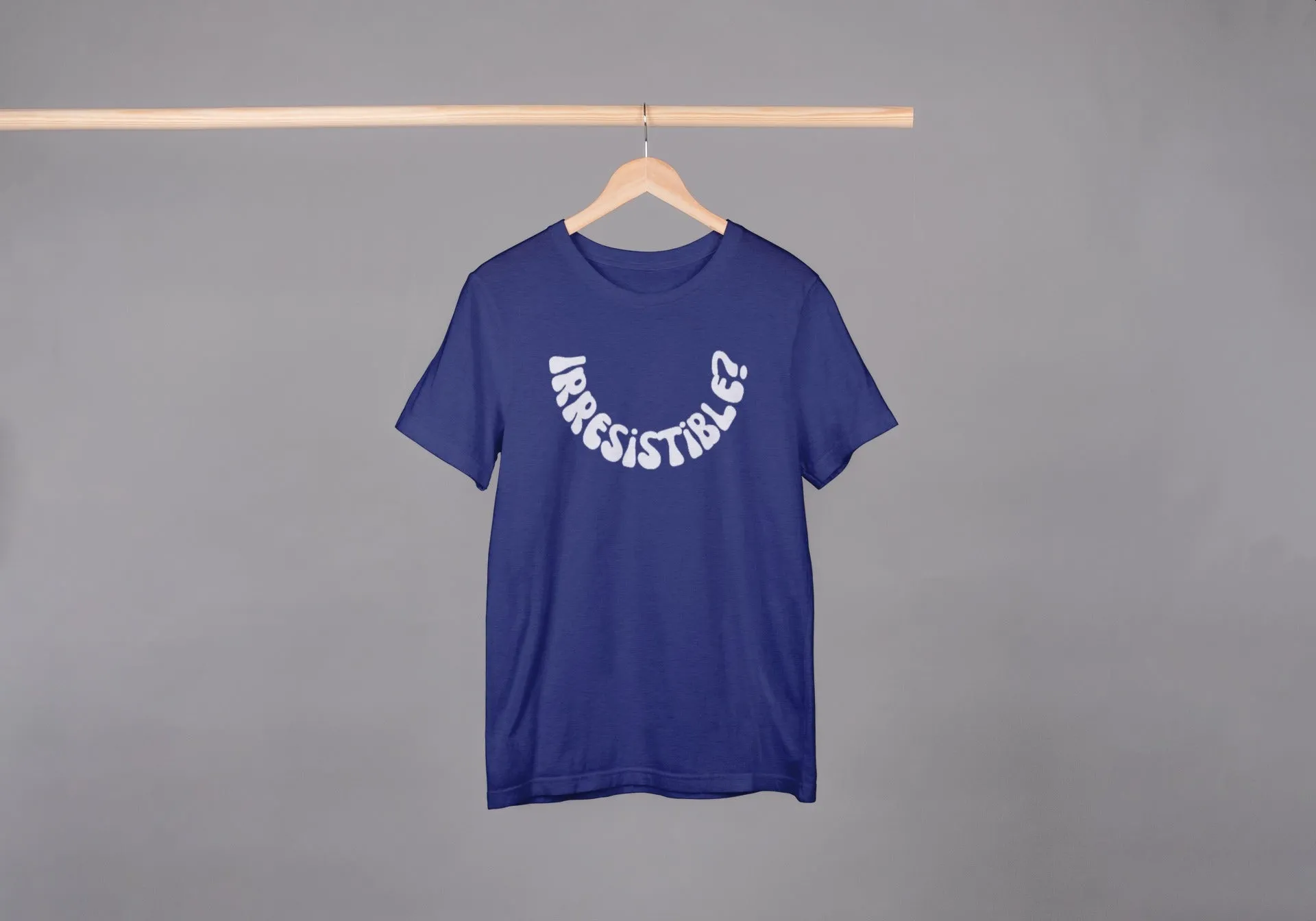 Irresistible Royal Blue Oversized Fit Unisex T-Shirt