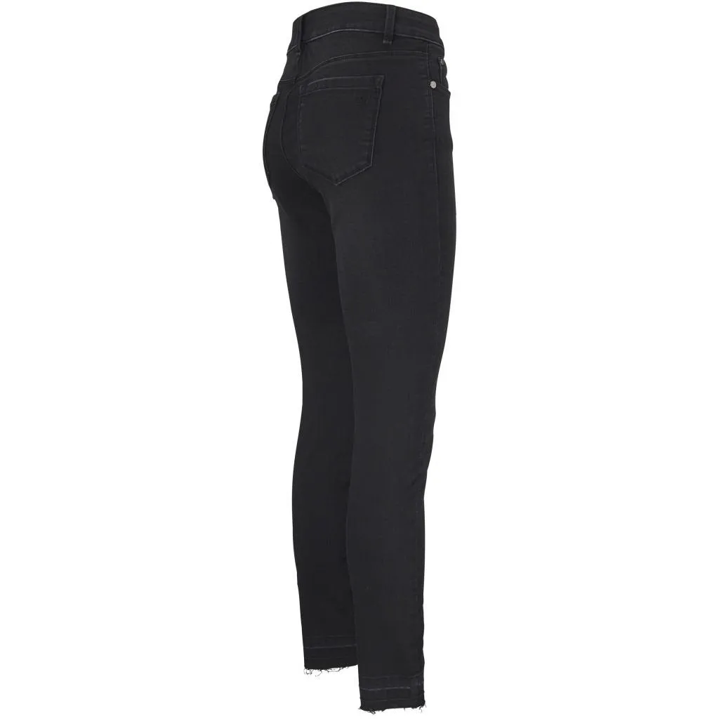Ivy Alexa Ankle Cool Black Jean
