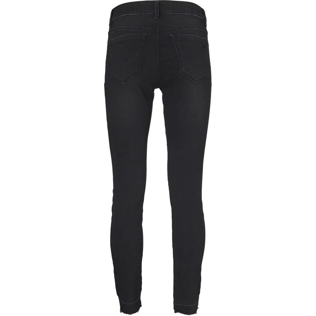 Ivy Alexa Ankle Cool Black Jean