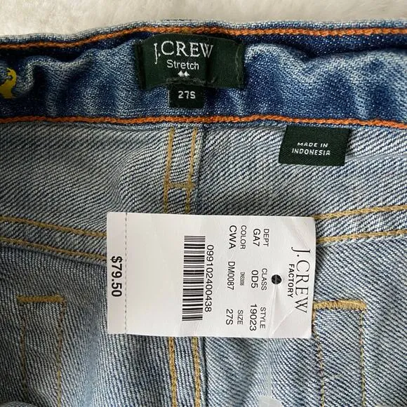 J. Crew Matchstick Skinny Leg Jean Size 27S