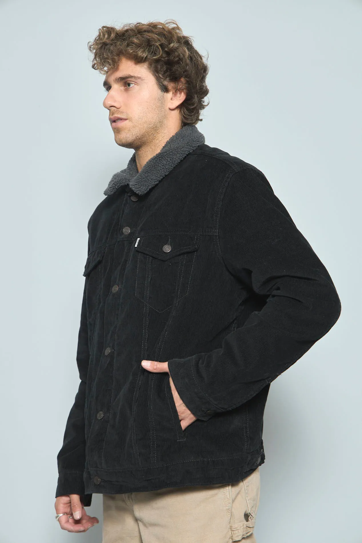 Jacket Negro Levis Talla Xl
