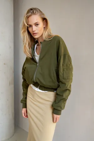 JACKET (S25C232) ALGUE
