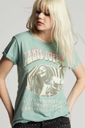 JANIS JOPLIN LIVE 1969 BURN OUT TEE