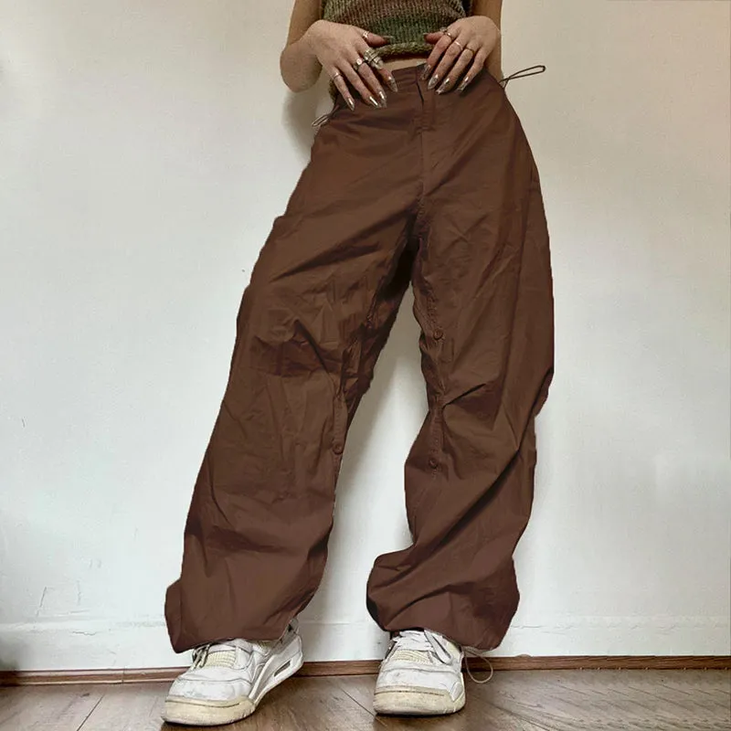 JazzHer Meryem Drawstring Baggy Pants