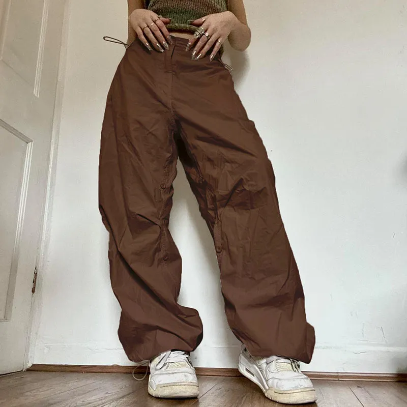 JazzHer Meryem Drawstring Baggy Pants