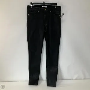 Jeans Skinny By Good American In Black Denim, Size: 4