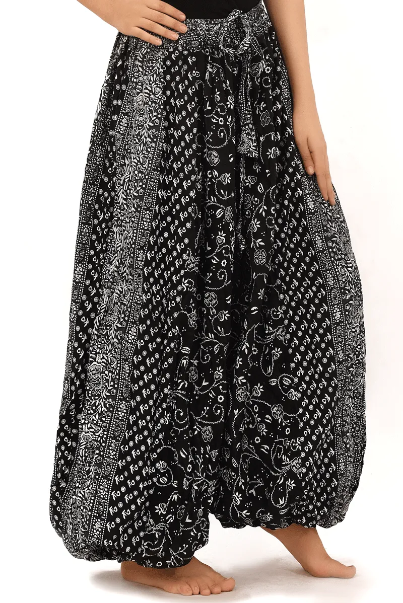 Jodha Maharani Bloomer 100% Cotton black WS