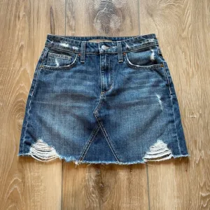 Joe’s Jeans Distressed Denim Skirt