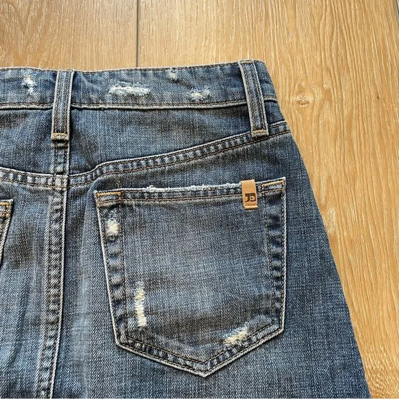 Joe’s Jeans Distressed Denim Skirt