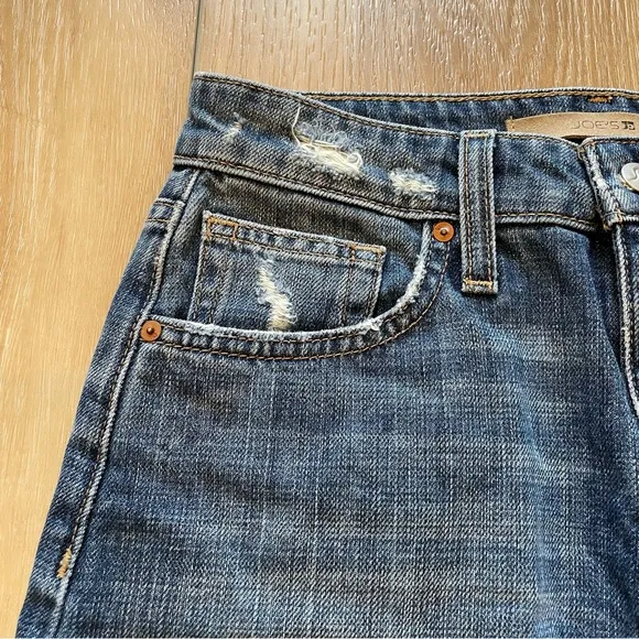 Joe’s Jeans Distressed Denim Skirt