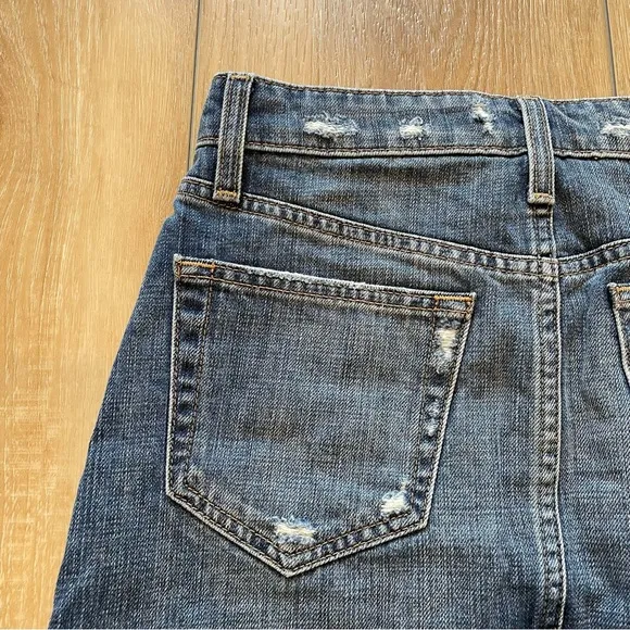 Joe’s Jeans Distressed Denim Skirt