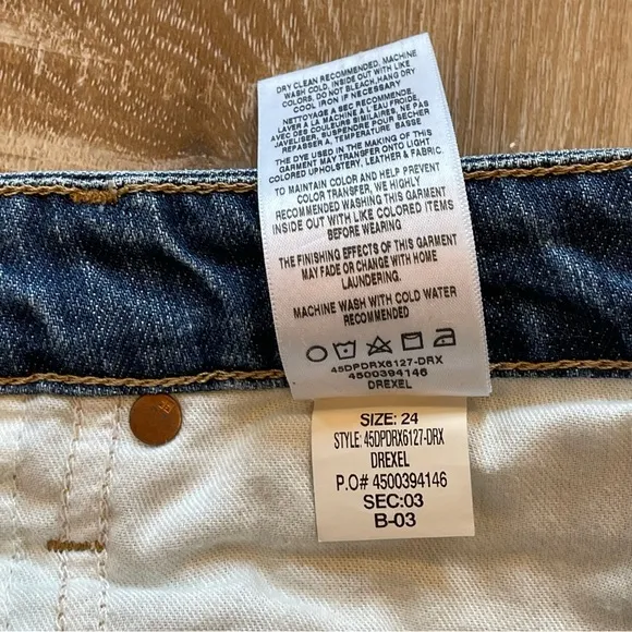 Joe’s Jeans Distressed Denim Skirt