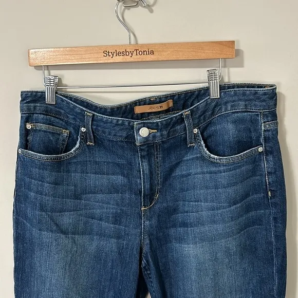 JOES Jeans The Smith Mid Rise Straight Ankle Jean Lark Sz 32 NEW