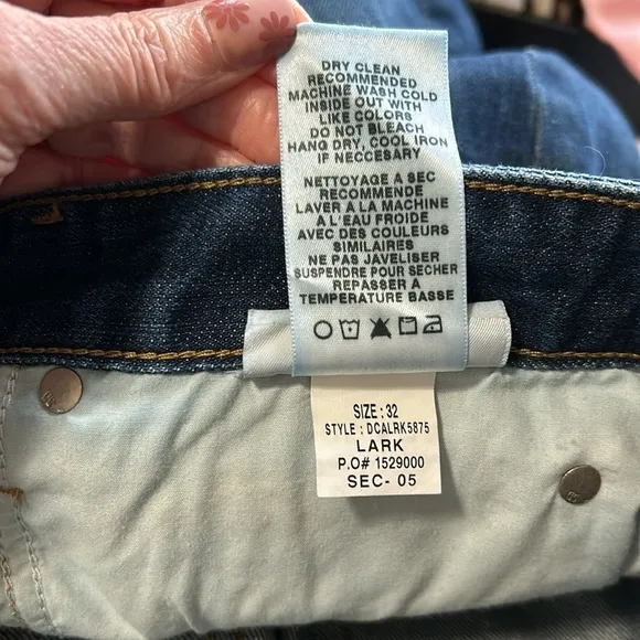 JOES Jeans The Smith Mid Rise Straight Ankle Jean Lark Sz 32 NEW