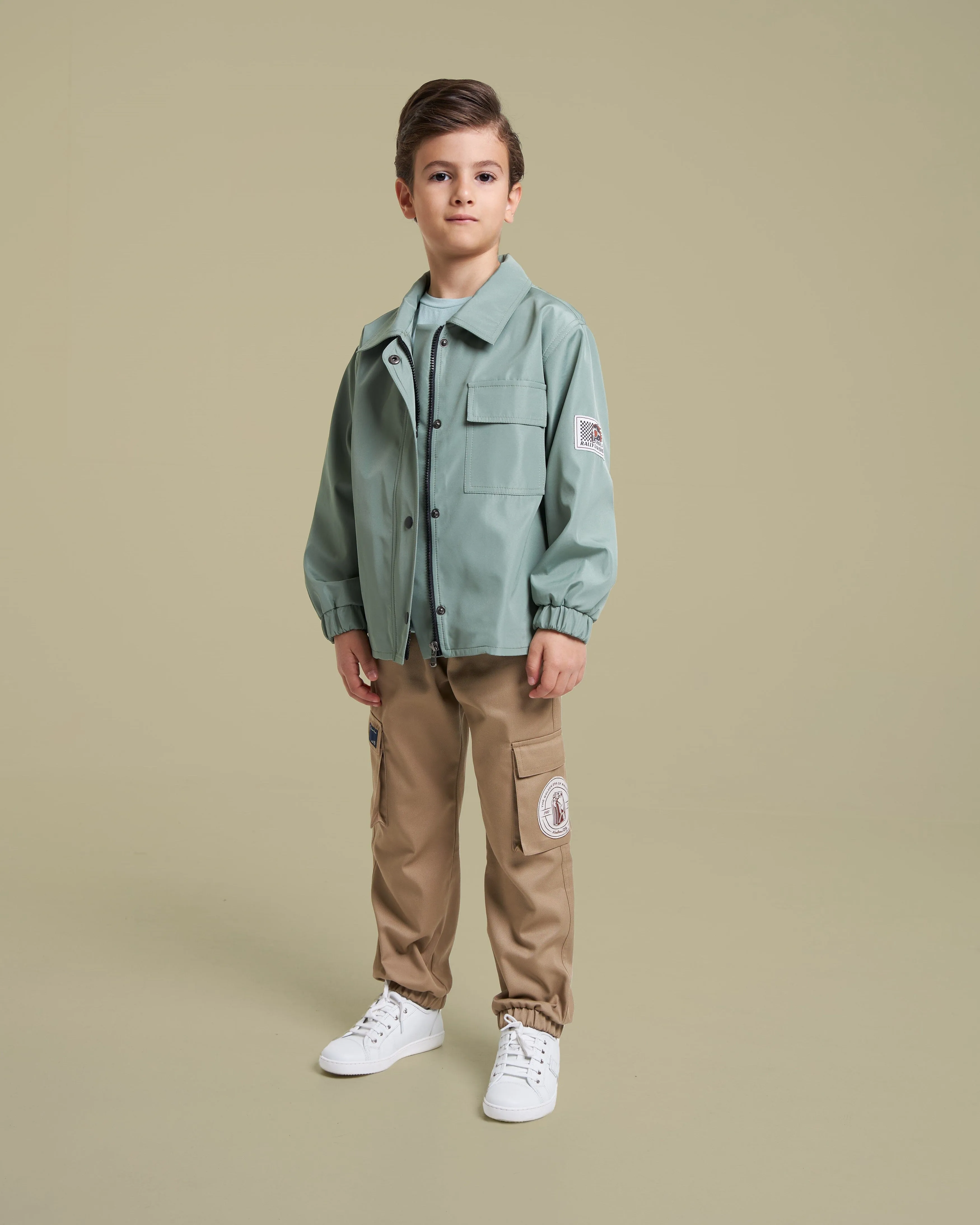 Jr. Group B Cargo Pants - Beige