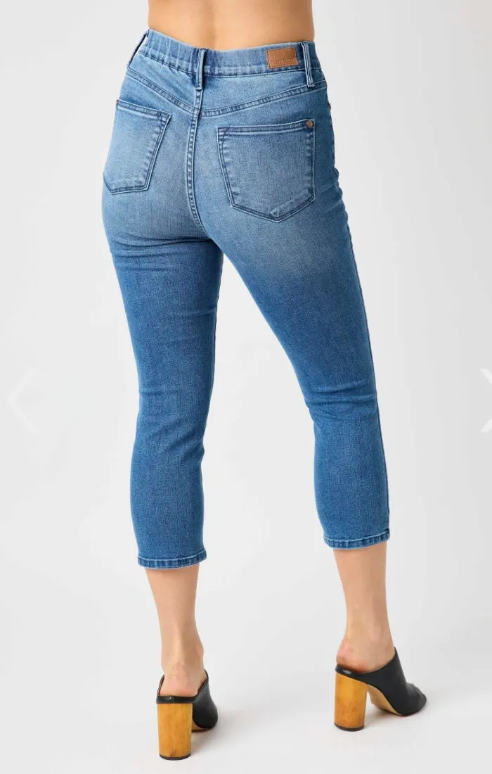 Judy Blue Cool Pull On Capri