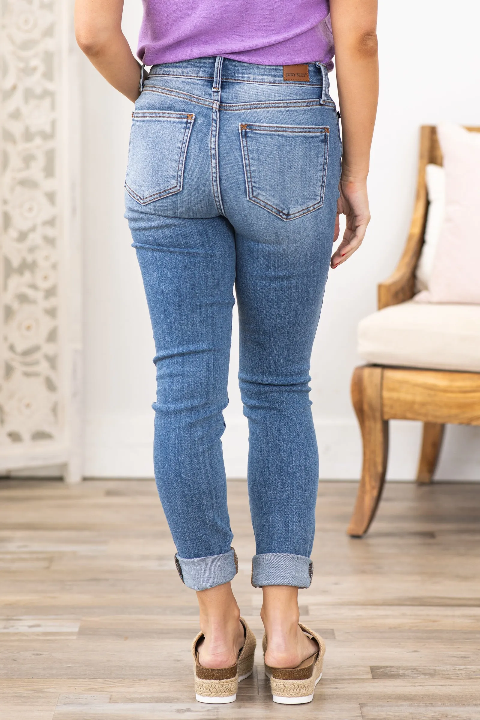 Judy Blue Medium Wash Vintage Skinny Jean