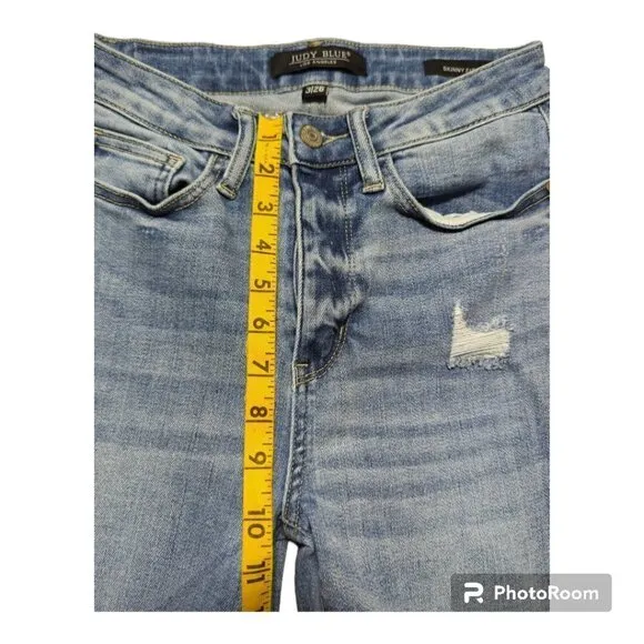 Judy Blue Skinny Fit Women's Jeans Color Blue Size 26 Style#JB82330