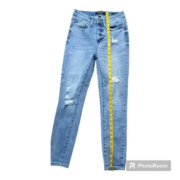 Judy Blue Skinny Fit Women's Jeans Color Blue Size 26 Style#JB82330