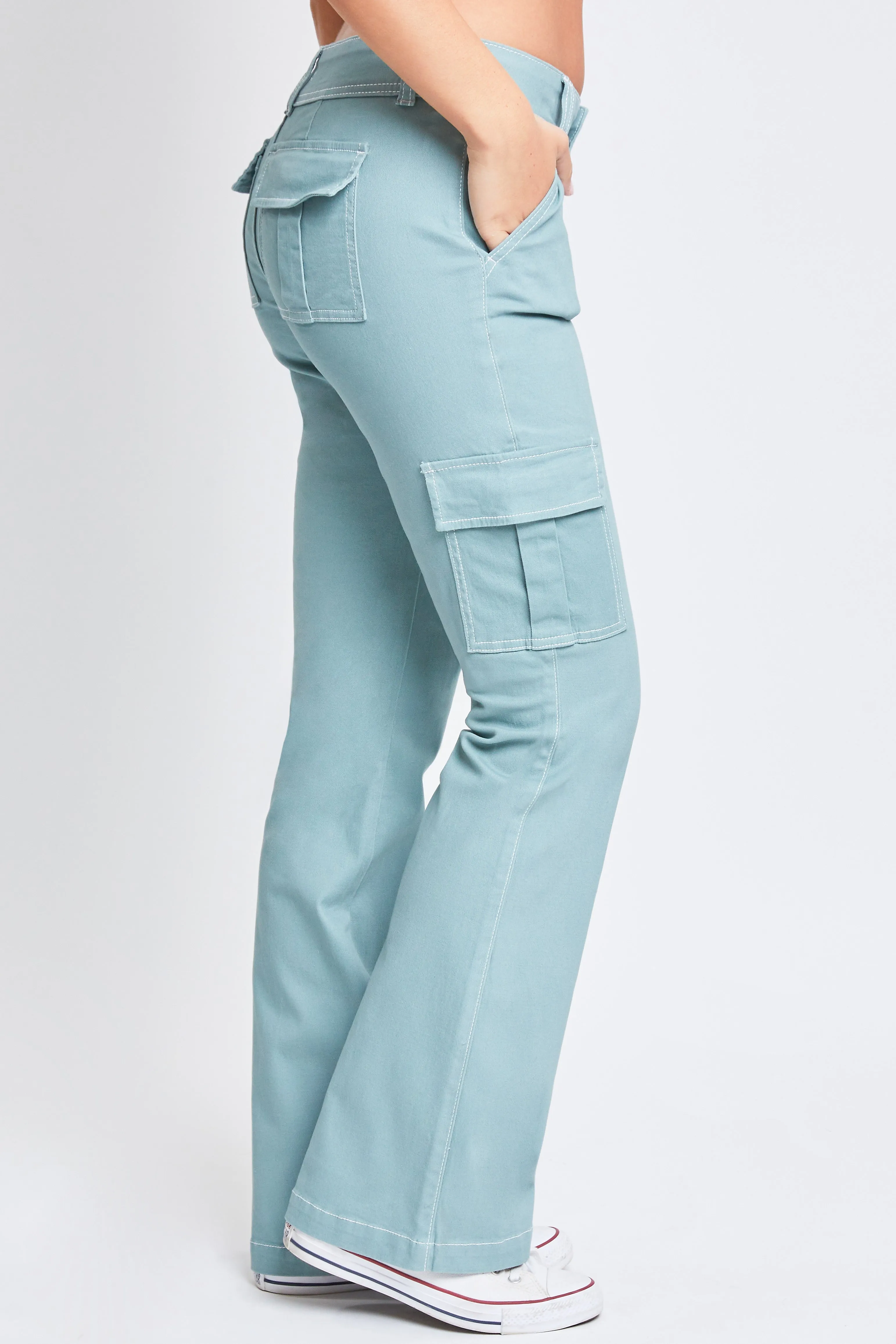 Junior Low Rise Cargo Flare W/Contrast Stitch, Pack of 12