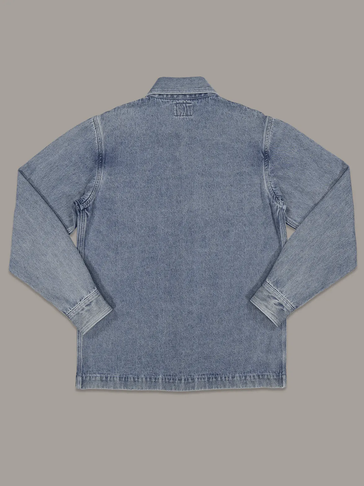 JUST ANOTHER FISHERMAN Channel Denim Jacket - Washed Blue