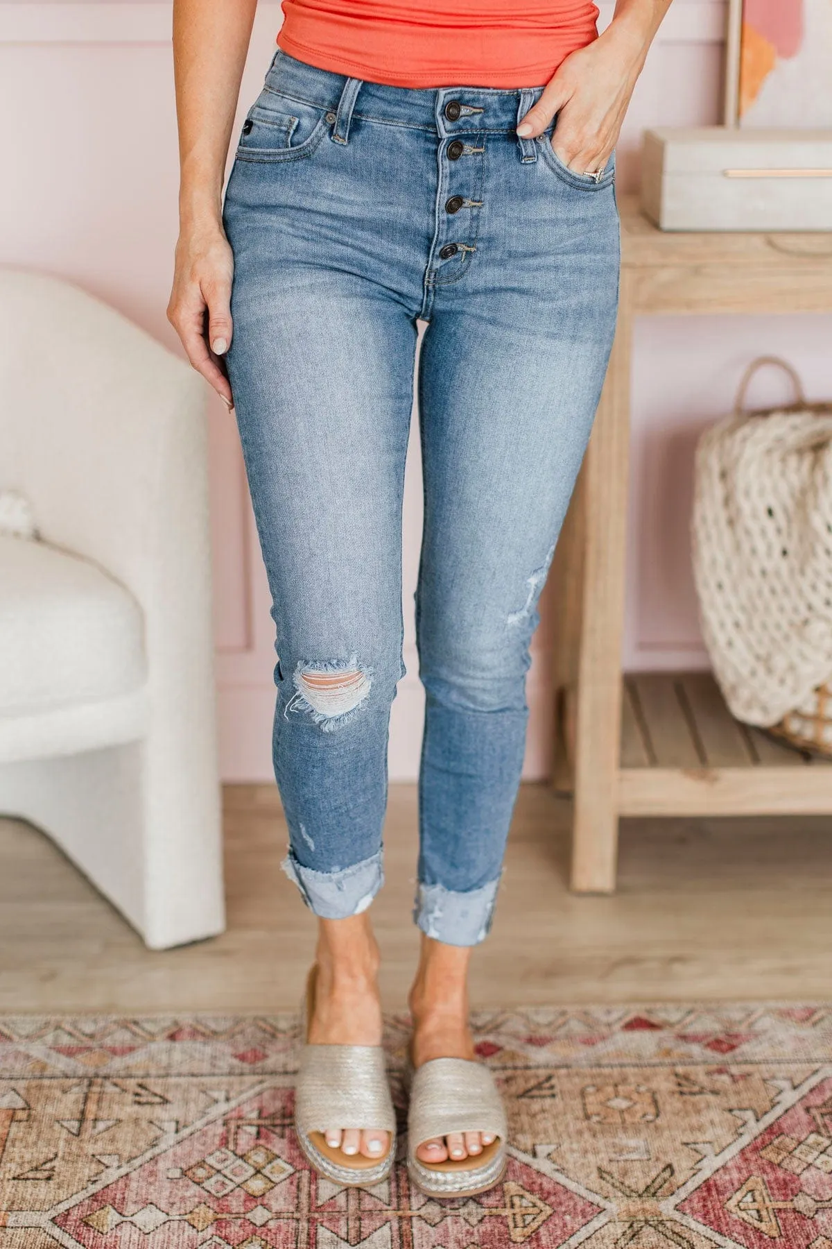 KanCan Skinny Jeans- Tatiana Wash