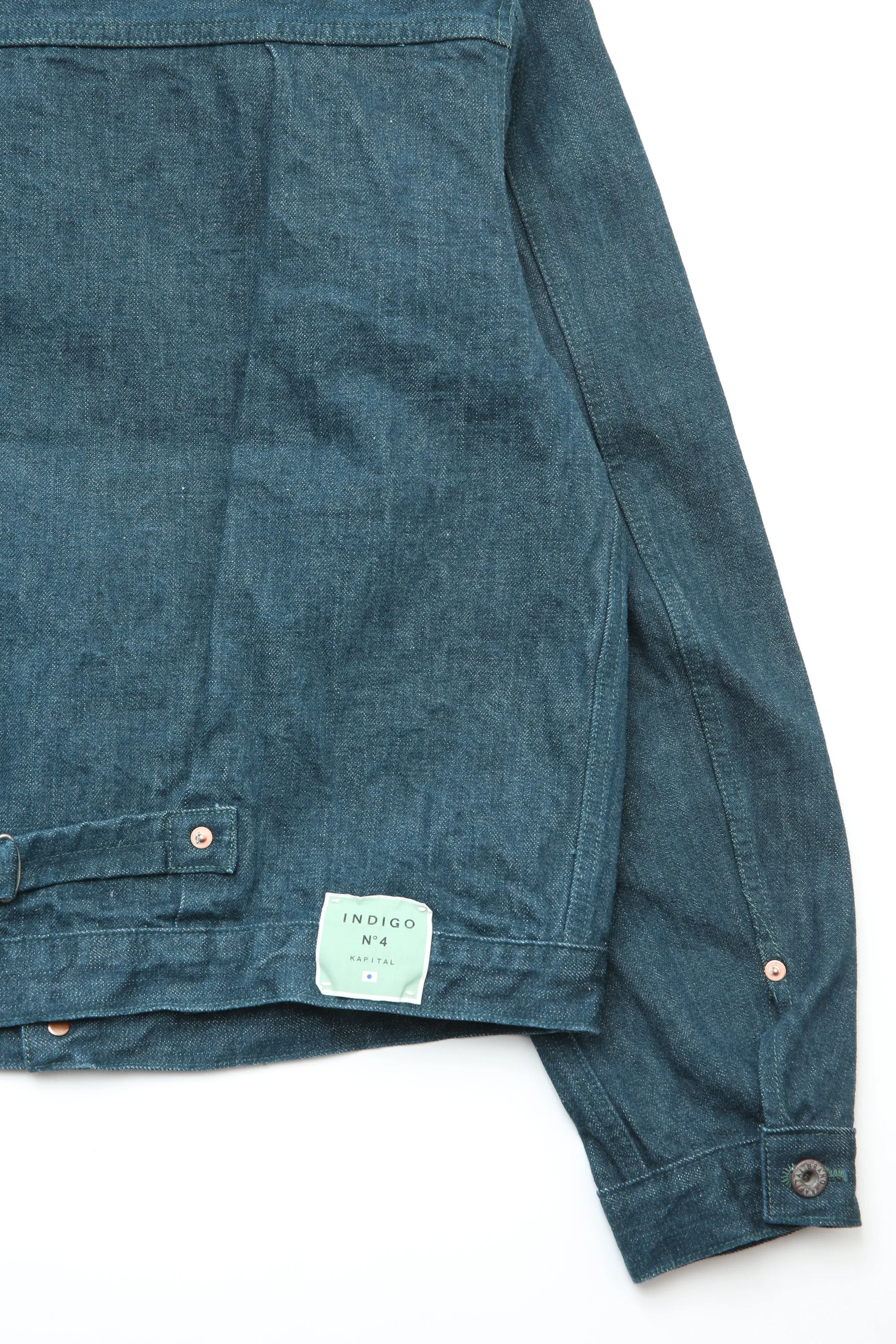 Kapital - No.4 Plant Dyed Denim 1st Jacket