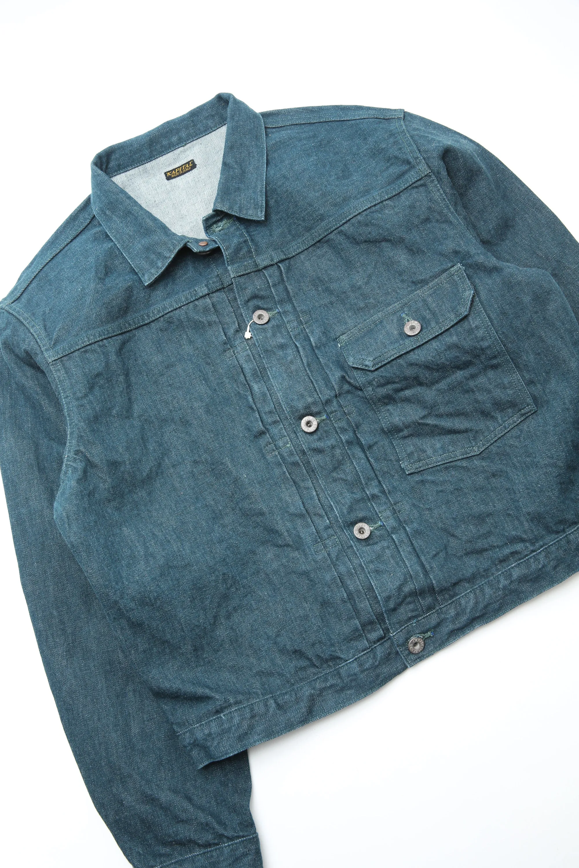 Kapital - No.4 Plant Dyed Denim 1st Jacket