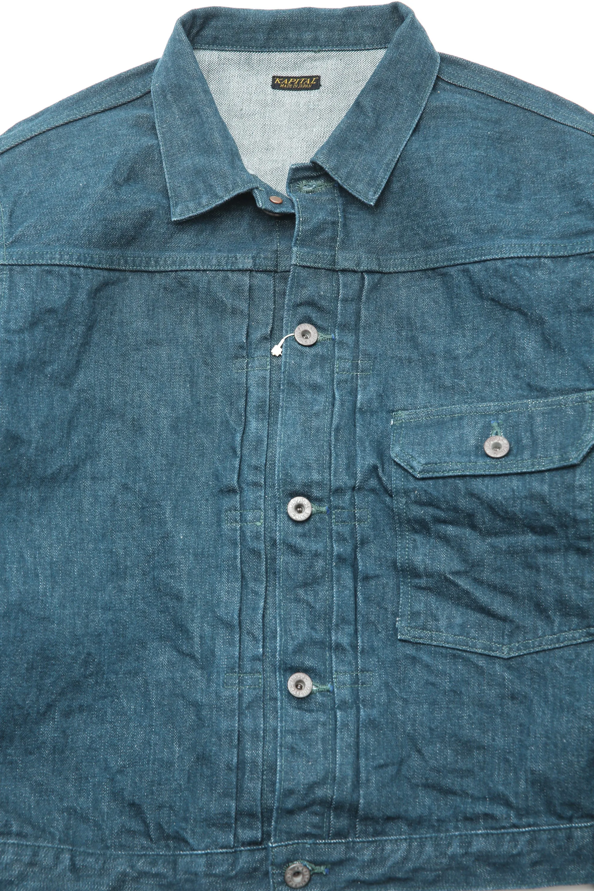 Kapital - No.4 Plant Dyed Denim 1st Jacket
