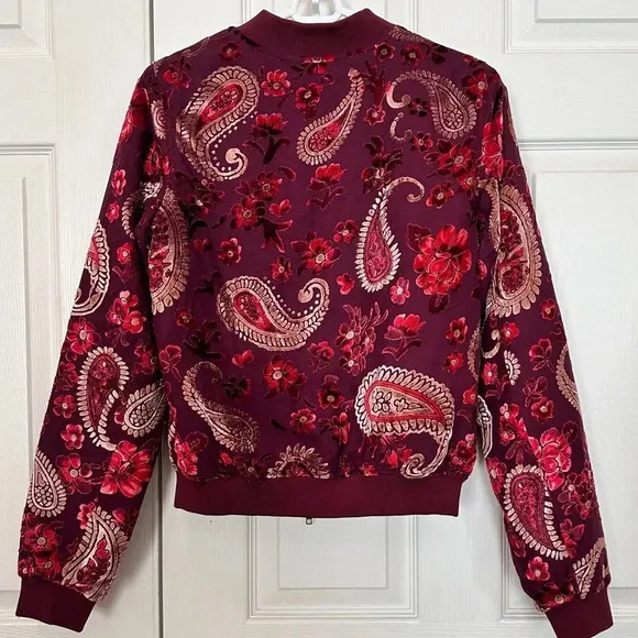 KAS of New York Ashlyn Bomber Jacket from Anthropologie Size Small NWT